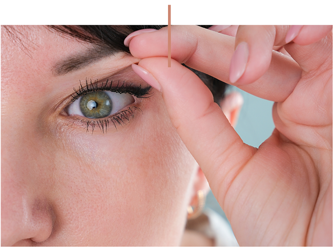 a close up of a hand